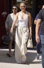 JENNIFER LOPEZ Leaves Her Hotel in Paris 07/11/2026