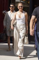 JENNIFER LOPEZ Leaves Her Hotel in Paris 07/11/2026