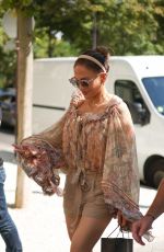 JENNIFER LOPEZ Out and About in Paris 07/11/2026