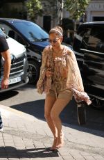 JENNIFER LOPEZ Out and About in Paris 07/11/2026