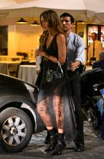 JESSICA ALBA and Danny Ramirez Out for Dinner at Pierluigi Restaurant in Rome 07/09/2026