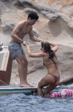 JESSICA ALBA in Bikini and Danny Ramirez on Vacation at Giglio Island 07/06/2026