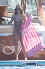JESSICA ALBA in Bikini and Danny Ramirez on Vacation at Giglio Island 07/06/2026