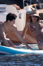 JESSICA ALBA in Bikini and Danny Ramirez on Vacation at Giglio Island 07/06/2026