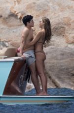 JESSICA ALBA in Bikini and Danny Ramirez on Vacation at Giglio Island 07/06/2026