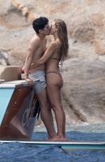 JESSICA ALBA in Bikini and Danny Ramirez on Vacation at Giglio Island 07/06/2026