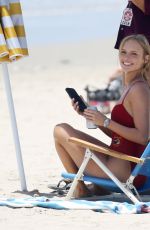 JESSICA BELKIN on the Set of Baywatch in Los Angeles 07/16/2026