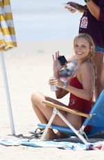 JESSICA BELKIN on the Set of Baywatch in Los Angeles 07/16/2026