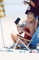 JESSICA BELKIN on the Set of Baywatch in Los Angeles 07/16/2026