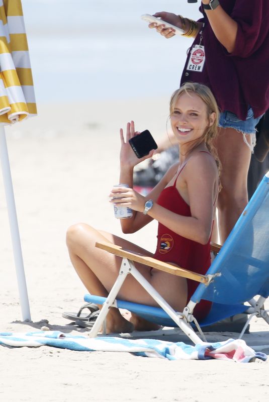 JESSICA BELKIN on the Set of Baywatch in Los Angeles 07/16/2026