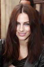 JESSICA LOWNDES Arrives at BBC Radio One 03/27/2010