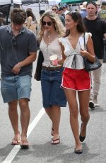 JULIA BUTTERS ans SOPHIA HAMMONS at Farmers Market in Studio City 07/26/2026