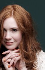 KAREN GILLAN at a Photoshoot 2010