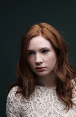 KAREN GILLAN at a Photoshoot 2010
