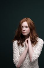 KAREN GILLAN at a Photoshoot 2010