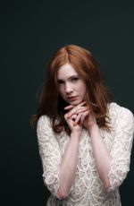 KAREN GILLAN at a Photoshoot 2010