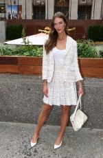 KARLIE KLOSS at CFDA/Vogue Unveiling of America250: United Flags of Fashion at Rockefeller Center in New York City 07/27/2026