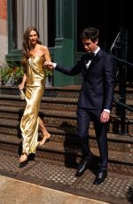 KARLIE KLOSS Heading to Taylor Swift and Travis Kelce