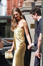 KARLIE KLOSS Heading to Taylor Swift and Travis Kelce