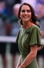 KATE MIDDLETON at Wimbledon Male Finals in London 07/12/2026