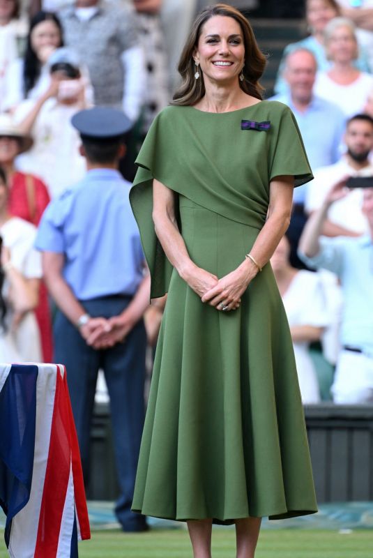 KATE MIDDLETON at Wimbledon Male Finals in London 07/12/2026