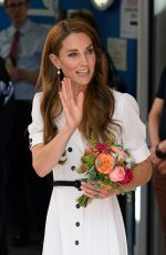 KATE MIDDLETON Visits Evelina London Children
