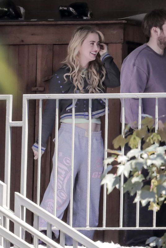 KATHRYN NEWTON and Cooper Hoffman on the Set of Durango in Vancouver 07/08/2026