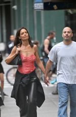KATIE HOLMES and Jason Bard Yarmosky on a Date Night in New York City 07/21/2026