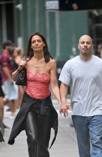 KATIE HOLMES and Jason Bard Yarmosky on a Date Night in New York City 07/21/2026