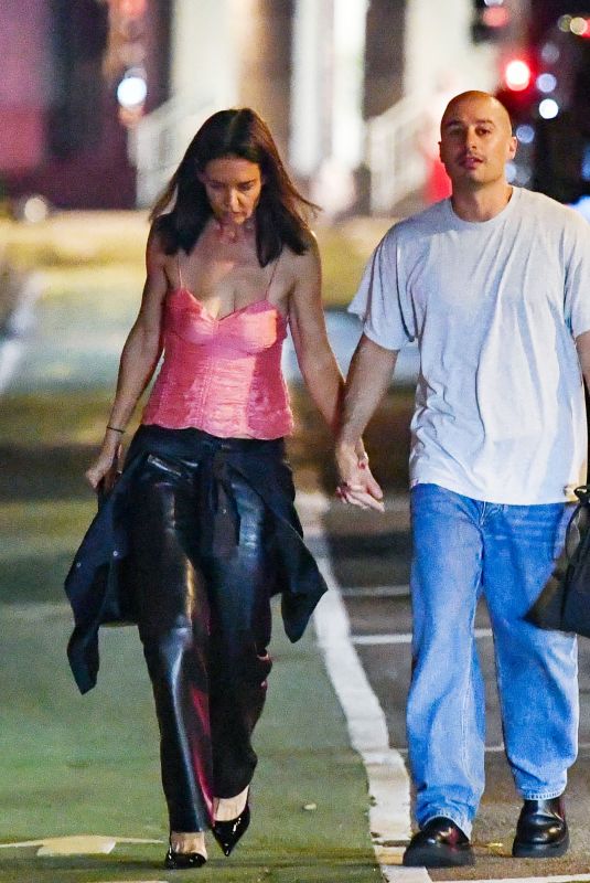 KATIE HOLMES and Jason Bard Yarmosky on a Date Night in New York City 07/21/2026