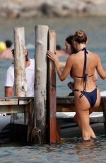 KIMBERLEY GARNER in Bikini at a Beach in Ibiza 07/24/2026