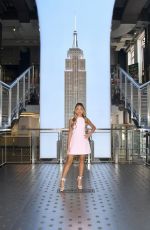 KYLIE CANTRALL and LIAMANI SEGURA Visits Empire State Building in New York City 07/08/2026