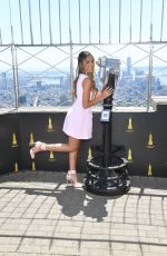 KYLIE CANTRALL and LIAMANI SEGURA Visits Empire State Building in New York City 07/08/2026