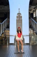 KYLIE CANTRALL and LIAMANI SEGURA Visits Empire State Building in New York City 07/08/2026