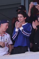 KYLIE JENNER and Timothee Chalamet at Argentina/Spain FIFA World Cup Final in East Rutherford 07/19/2026