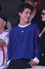 KYLIE JENNER and Timothee Chalamet at Argentina/Spain FIFA World Cup Final in East Rutherford 07/19/2026