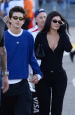KYLIE JENNER and Timothee Chalamet at Argentina/Spain FIFA World Cup Final in East Rutherford 07/19/2026