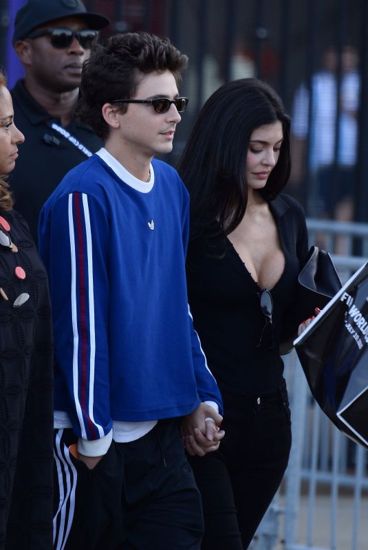 KYLIE JENNER and Timothee Chalamet at Argentina/Spain FIFA World Cup Final in East Rutherford 07/19/2026