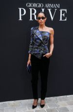 LAURA HARRIER at Giorgio Armani Prive Haute Couture Fall/Winter 2026/2027 Show at PFW in Paris 07/07/2026