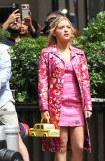 LEXI MINETREE on the Set of Elle in New York 06/18/2026