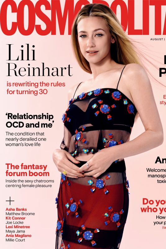 LILI REINHART for Cosmopolitan UK, August/September 2026