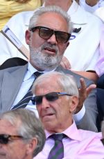 LILY COLLINS at 2026 Wimbledon Tennis Championships in London 07/11/2026