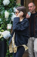 LILY COLLINS Leaves Ralph