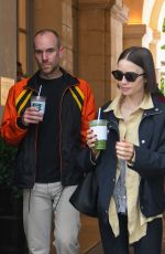 LILY COLLINS Leaves Ralph