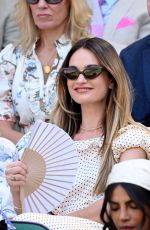 LILY JAMES at 2026 Wimbledon Tennis Championships in London 07/09/2026