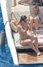LILY JAMES in Bikini on Vacation in Portofino 07/15/2026
