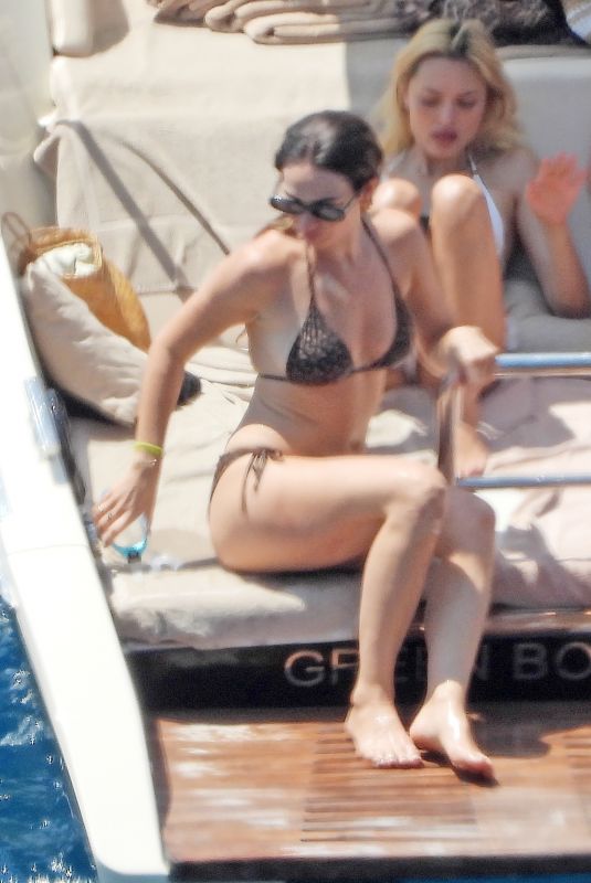 LILY JAMES in Bikini on Vacation in Portofino 07/15/2026