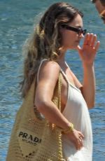 LILY JAMES in Bikini on Vacation in Portofino 07/15/2026