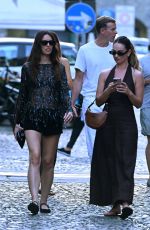 LILY JAMES Out with Friends in Portofino 07/15/2026