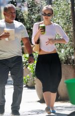 LILY-ROSE DEPP Grabs a Green Juice During a Lunch Stop at Dialog Cafe in Los Angeles 07/06/2026